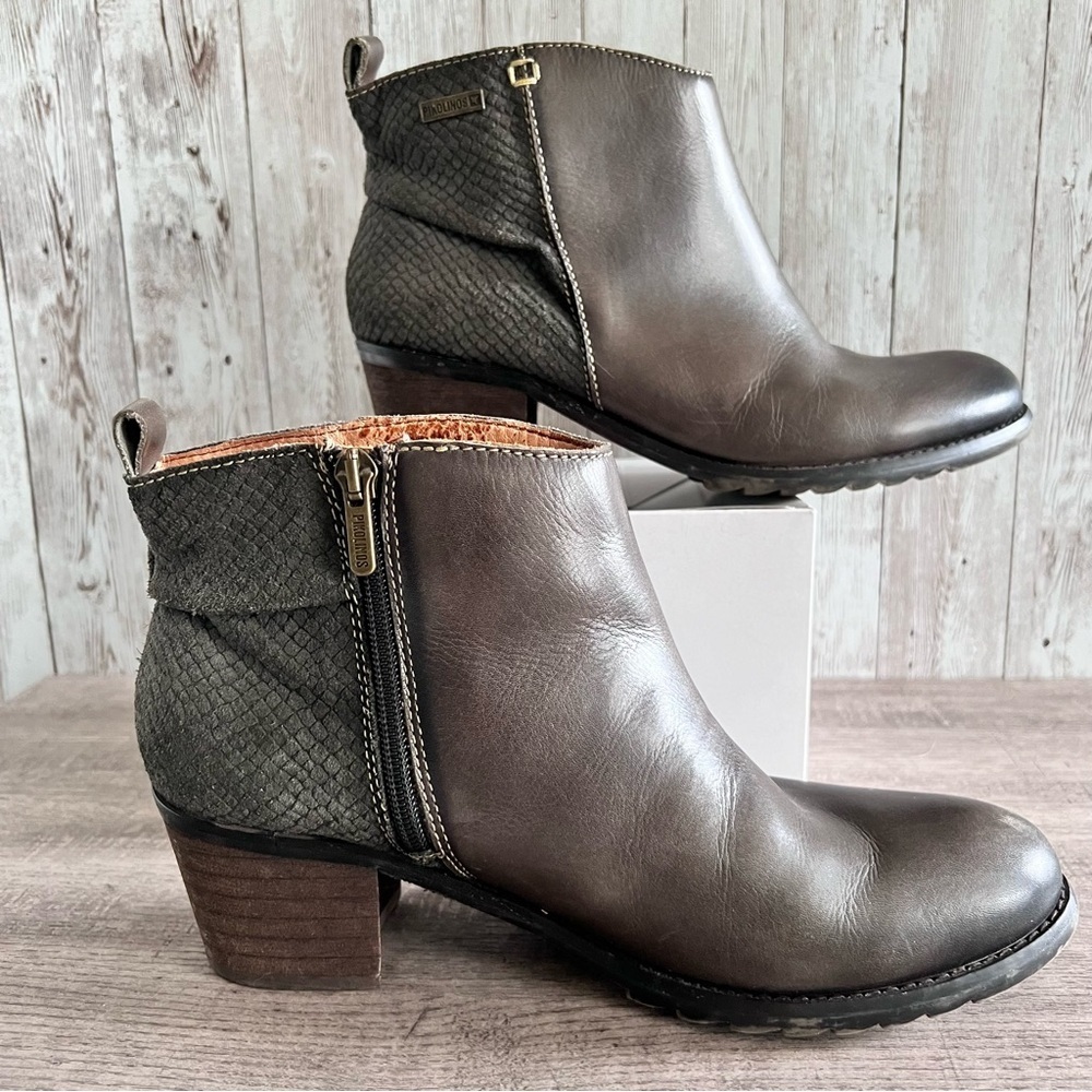 Pikolinos Suede Leather Ankle Boots - Picture 2 of 6